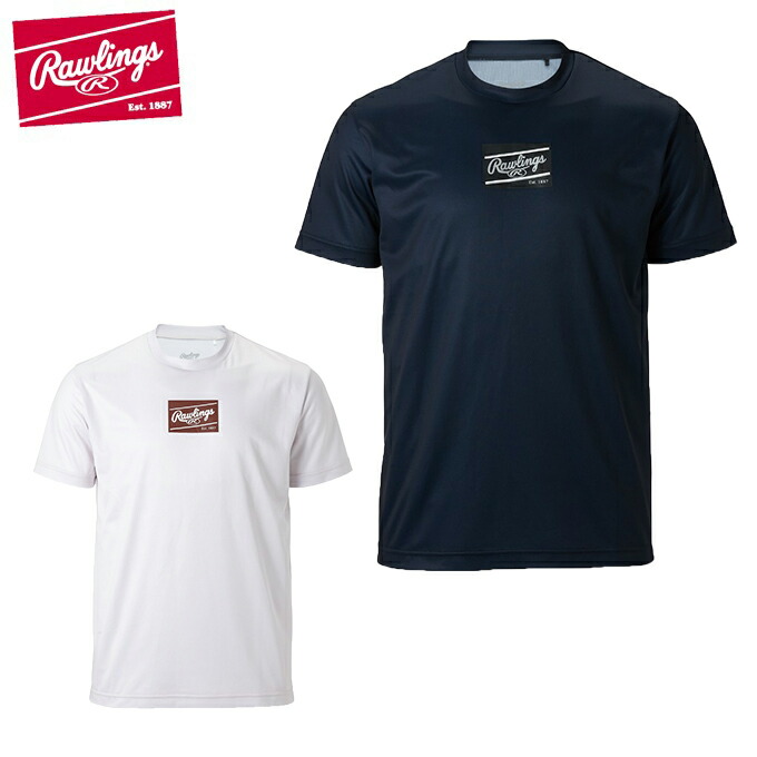 楽天市場】ローリングス Rawlings 野球ウェア 半袖Tシャツ メンズ ...
