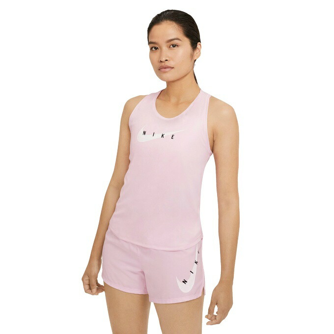 楽天市場 ナイキ ランニングウェア Tシャツ ノースリーブ レディース ウィメンズ スウッシュ ラン タンク トップ Cz9312 663 Nike ヒマラヤ楽天市場店