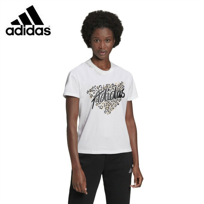 楽天市場 アディダス Tシャツ 半袖 レディース レオパード グラフィック Tシャツ Leopard Graphic Tee Gl0845 238 Adidas ヒマラヤ楽天市場店