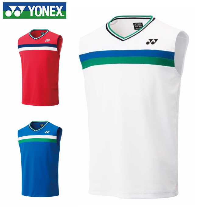 ヨネックス バドミントンウェア ゲームシャツ メンズ 75thゲームシャツ ノースリーブ バド日本代表 a Yonex Hostalbuenosaires Cat