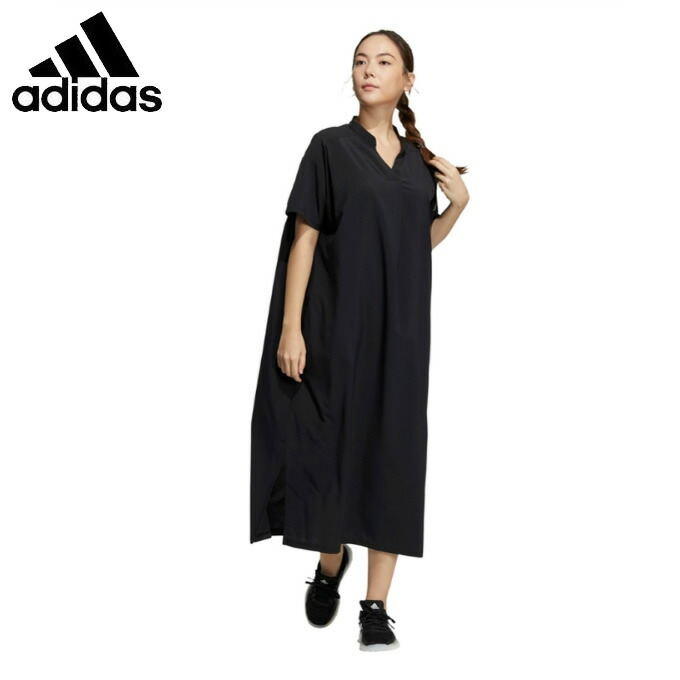 楽天市場 アディダス レディース ウーブン 半袖tシャツワンピース H L4370 Adidas ヒマラヤ楽天市場店