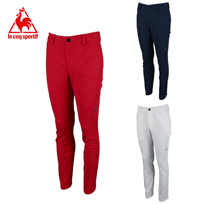 期間限定特価 ルコック Le Coq Sportif ゴルフウェア ロングパンツ メンズ ゴルファーズアドレスジャガードパンツ Qgmrjd07w 高知インター店 Bombill Com