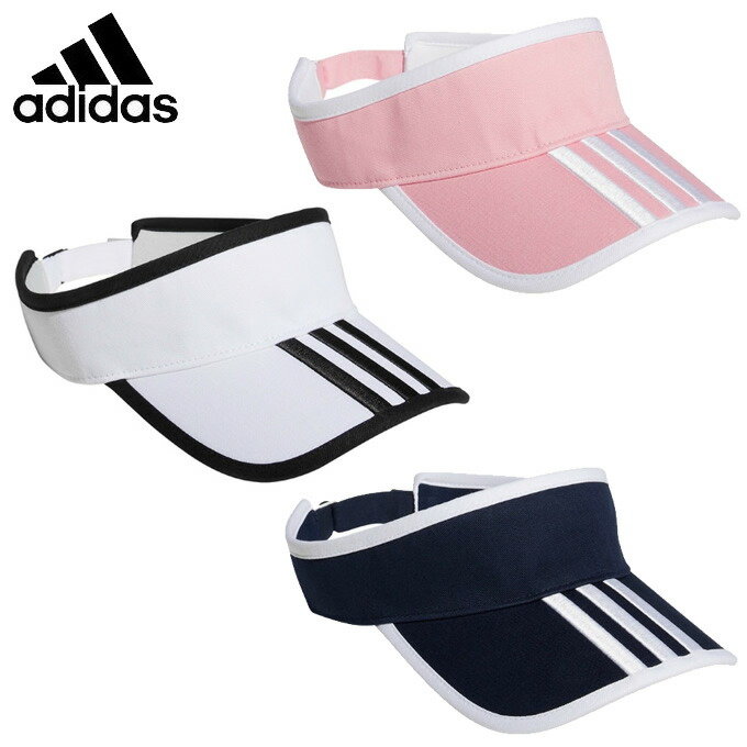 楽天市場 アディダス ゴルフ サンバイザー レディース ウィメンズ スリーストライプツイルバイザー 227 Adidas ヒマラヤ楽天市場店