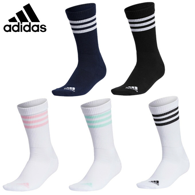 楽天市場 アディダス ゴルフ ソックス レディース ウィメンズ スリーストライプ クルーソックス Adidas ヒマラヤ楽天市場店