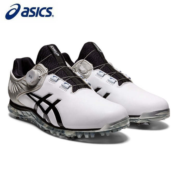 アシックス ゴルフシューズ 400 1113A003 BOA GEL-PRESHOT asics ゲルプレショットボア ソフトスパイク メンズ  日本正規代理店品 ソフトスパイク