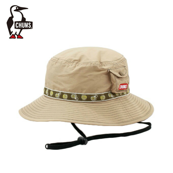 購入後レビュー記入でクーポンプレゼント中 チャムス Chums ハット メンズ レディース フェスハット Fes Hat Ch05 1248 Beige Gamorai Com