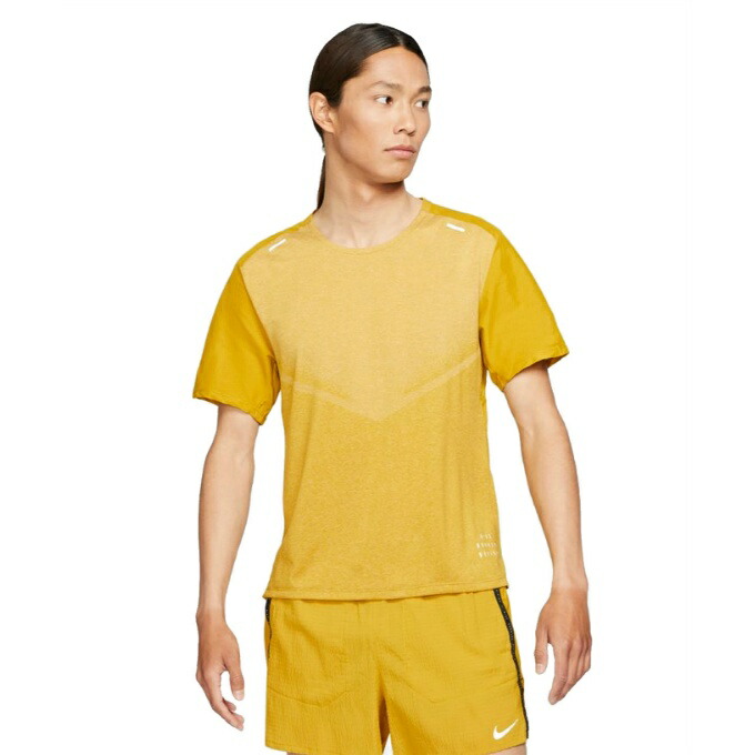 ナイキ ランニングウェア Tシャツ 半袖 メンズ テックニット ウルトラ ラン ディビジョン Da1299 392 Nike 激安大特価