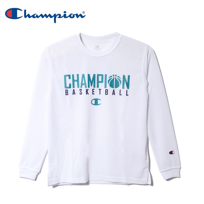 620円 79％以上節約 Champion チャンピオン MINI LONG PRACTICE T-SHIRT CK-UB415 370 バスケットボール ジュニア 長袖Tシャツ ネイビー セール