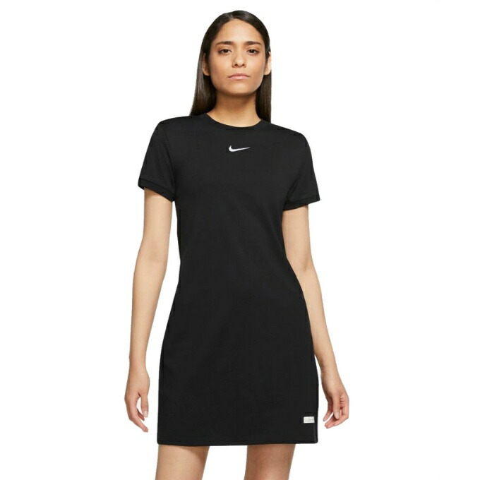 半袖 レディースウェア 購入後レビュー記入でクーポンプレゼント中 Nsw ナイキ Tシャツ 半袖ドレス Icn Nike ヒマラヤ店 Icn Dd5045 010 Dd5045 010 レディース