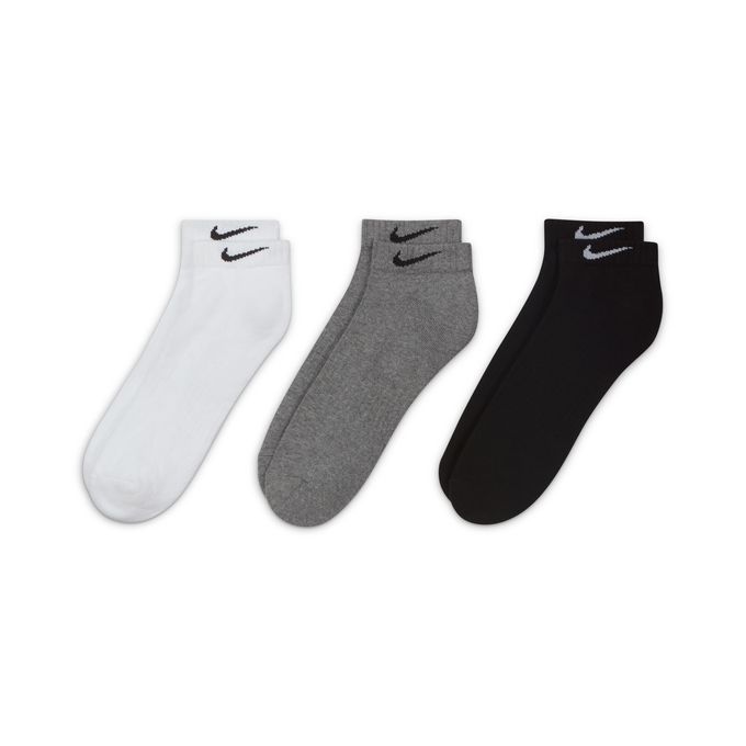 ナイキ アンクルソックス メンズ レディース ジュニア エブリデイ クッションド トレーニング LOW ソックス 3足 SX7670-964 NIKE  インナー・下着・ナイトウェア