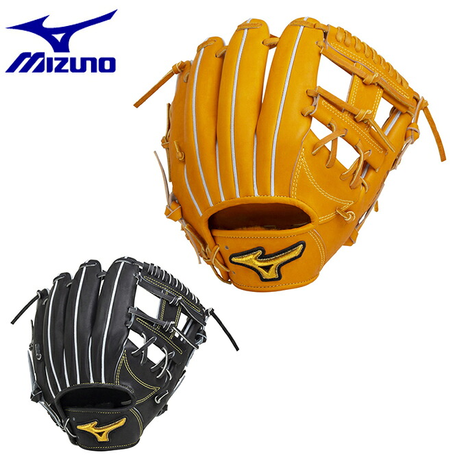 ミズノ 野球 硬式グローブ 内野手用 メンズ BSSショップ限定 硬式用 ミズノプロ CRAFTED Edition 内野MM型 1AJGH25023 MIZUNO【ご自宅配送限定】｜ヒマラヤ店