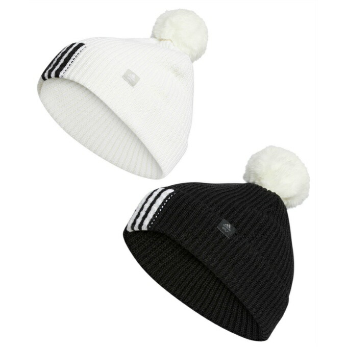 楽天市場 エントリーで2点でp5倍 3点以上でp10倍 1 24 月 00 1 28 金 1 59 アディダス ゴルフ ニット帽 レディース スリーストライプポンポンビーニー Emj01 Adidas ヒマラヤ楽天市場店
