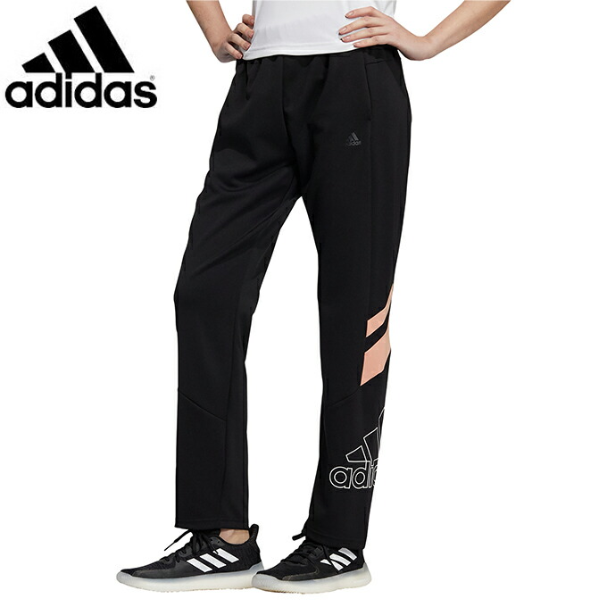 全国一律送料無料 アディダス ジャージ パンツ レディース アウトライン バッジ オブ スポーツ トラックパンツ H Jil28 Adidas Qdtek Vn