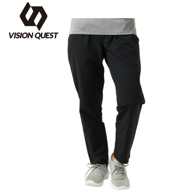 ビジョンクエスト VISION QUEST ロングパンツ レディース ウーブンテーパードパンツ VQ451302K51