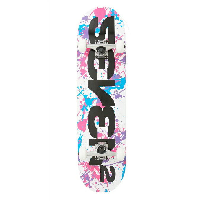 楽天市場】SEVEN2 スケートボード ショートスケート コンプリート