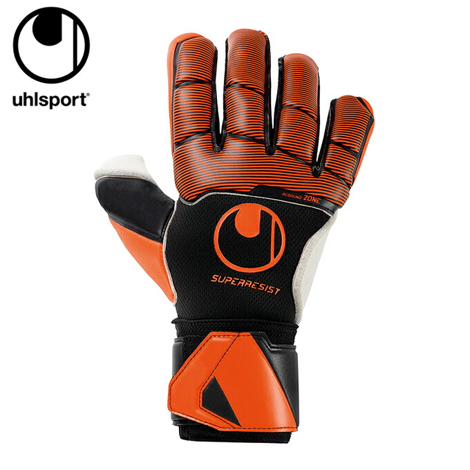 2673円 NEW ARRIVAL ウールシュポルト uhlsport キーパーグローブ スーパーレジスト ハーフネガティブ 1011225