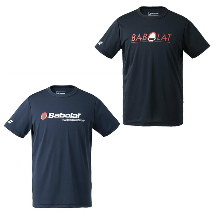 バボラ Babolat テニスウェア Tシャツ 半袖 メンズ VSショートスリーブシャツ BUP2501 店内全品対象