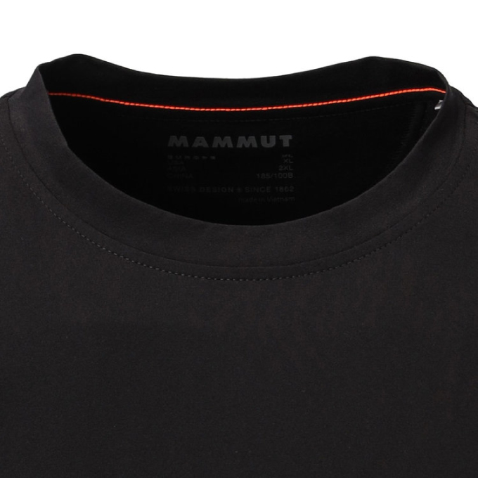 直営店に限定 マムート Tシャツ 半袖 メンズ QD Logo Print T-Shirts AF 1017-04770 Men 0001  Classic MAMMUT