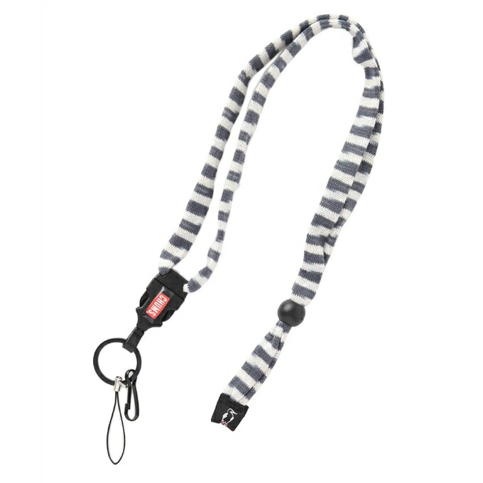 チャムス CHUMS キャップキーパー ランヤードオリジナル Lanyard Original CH61-1143 GRAY WH ST  最大65%OFFクーポン