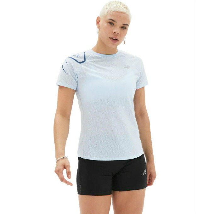 【楽天市場】ニューバランス ランニングウェア Tシャツ 半袖 レディース Impact Run プリンテッドショートスリーブTシャツ