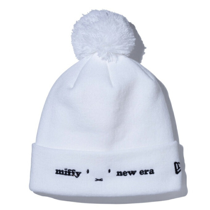ニューエラ New Era ゴルフ ニット帽 レディース ポンポンニット Miffy ミッフィー フェイス ホワイト 防寒グッズ 秋冬 新作送料無料 ニューエラ New Era ゴルフ ニット帽 レディース ポンポンニット Miffy ミッフィー フェイス ホワイト 防寒グッズ 秋冬 新作送料無料