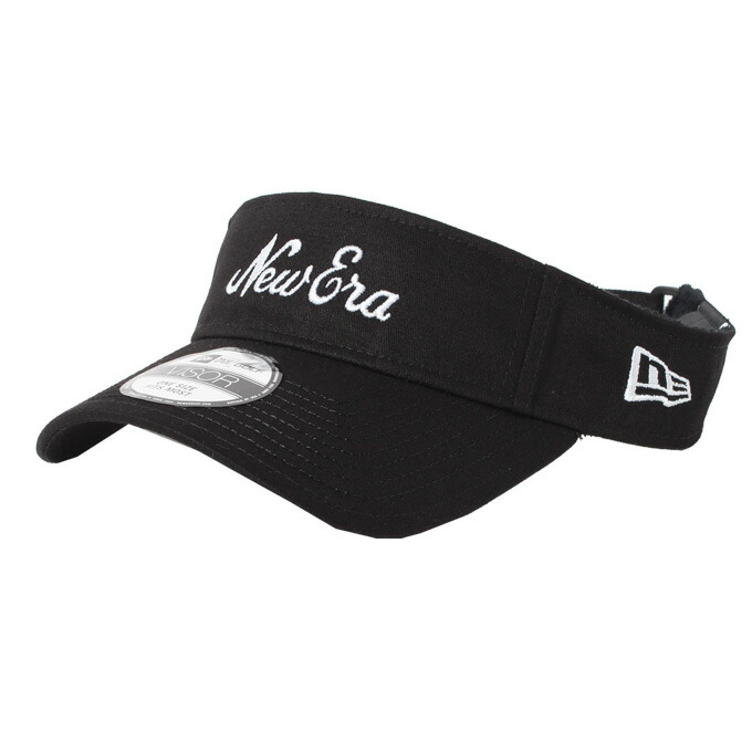 ニューエラ NEW ERA ゴルフ サンバイザー メンズ On Par Stretch Cotton Washable ストレッチコットン  ウォッシャブル オールドロゴ ブラック 13327842 お買い得品