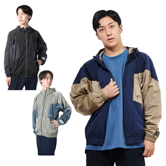 オークリー ウインドブレーカー ジャケット メンズ ENHANCE UB RIPSTOP WIND JACKET 12.7 FOA404103  OAKLEY 【SALE／102%OFF】