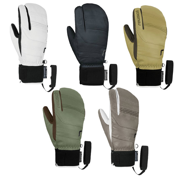 松岡手袋　ウィンタースポーツ用グローブ グレー　スリーフィンガー 松岡手袋 ウィンタースポーツ用グローブ グレー スリーフィンガー