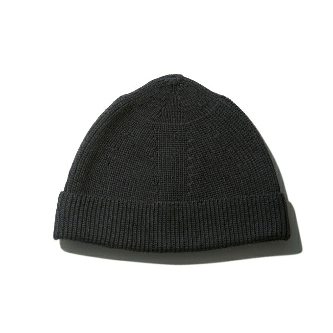 Snow Peak Co/Pe Knit Cap - Black main image 1