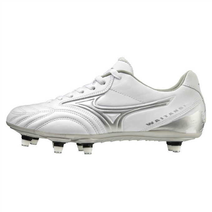 ミズノ／スパイク／ラグビー用／29.5／白／R1GA200109／新品・未使用品 MIZUNO ワイタンギ 2 CL ホワイト×ブラック 【MIZUNO|ミズノ