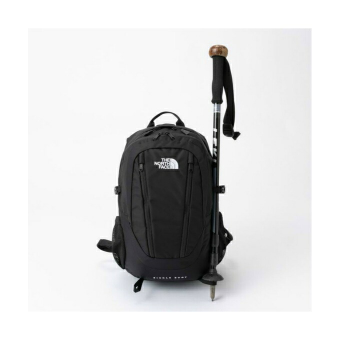 ザ・ノース・フェイス リュック シングルショット K ブラック 20L メンズ レディース NM72303 THE NORTH FACE バックパック バッグ 日帰り登山 ノースフェイス