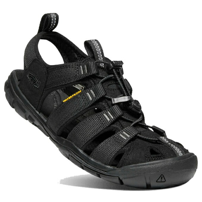 キーン KEEN サンダル レディース クリアウォーター シーエヌエックス 1020662 BK/BK黒色 正規品　カジュアルサンダル アウトドアサンダル スポーツサンダル