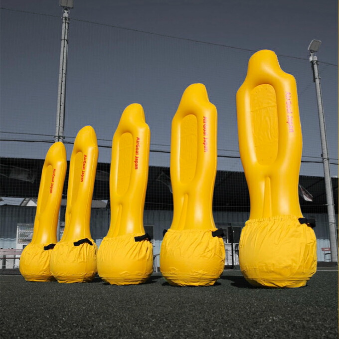【楽天市場】フットボールギア footballgear サッカー トレーニング用品 AirDummy エアダミー5体セット TKCQR01