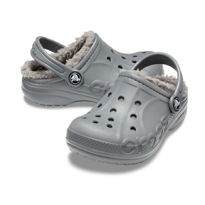 クロックス クロックサンダル キッズ 子供 幼児 バヤ ラインドクロッグ キッズ 207500-00Q 【国内正規品】 crocs