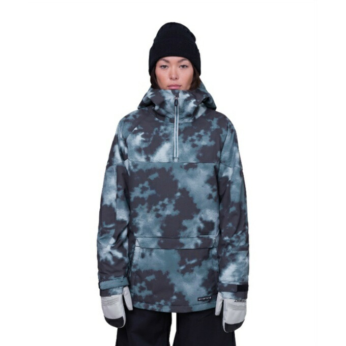 シックスエイトシックス 686 スノーボードウェア ジャケット レディース UPTON INSULATED ANORAK M2W308 GREEN NEBULA