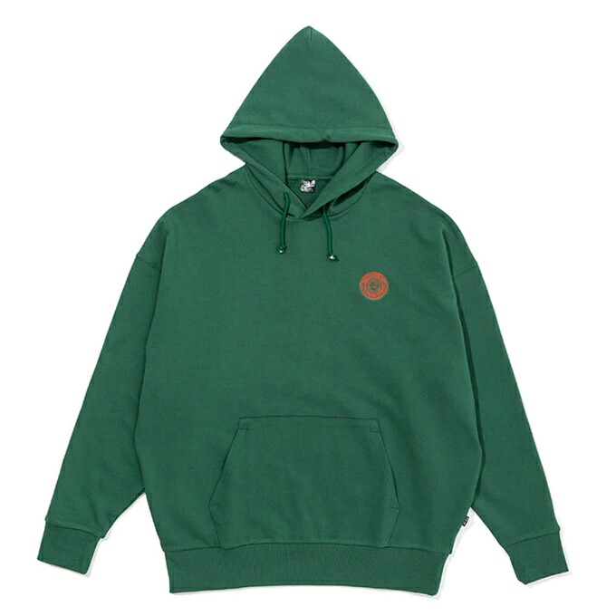 【全商品対象最大10%OFFクーポン!7/19 20:00~7/26 01:59】ポーラー POLER パーカー メンズ FLOWER HOOD 233MCV0068-GRN|ヒマラヤ店