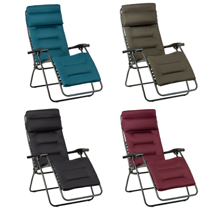 【全商品対象最大10%OFFクーポン!7/19 20:00~7/26 01:59】ラフマ リクライニングチェア RSX AIR COMFORT LFM2038 アウトドアチェア 折りたたみ フランス 家具 インテリア Lafuma【代引不可】【ご自宅配送限定】‥|ヒマラヤ店