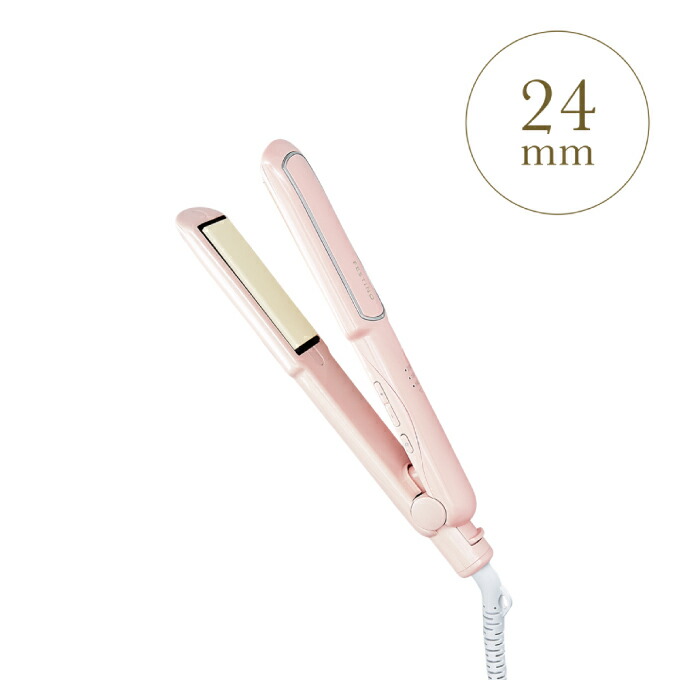 FESTINO フェスティノ Straight Hair Iron 24mm ストレートヘアアイロン24mm SMHB-020-PK【ご自宅配送限定】