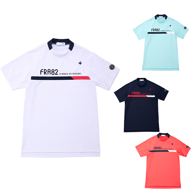 le coq sportif - ルコックスポルティフ テニスウェア 半袖ポロシャツ白 QTMPJA46 メンズL le coq sportif - ルコックスポルティフ テニスウェア 半袖