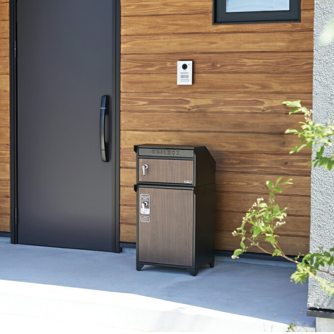 セトクラフト 宅配ボックス 宅配BOX付ポスト GALVA 一体型 S22-0511 【メーカー直送】【代引不可】【ご自宅配送限定】‥
