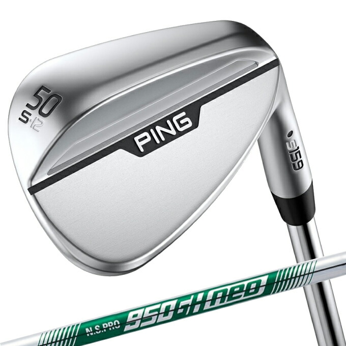 ピン PING ゴルフクラブ ウェッジ メンズ S159 ハイドロパールクローム仕上げ シャフト N.S.PRO 950GH neo S159 WG