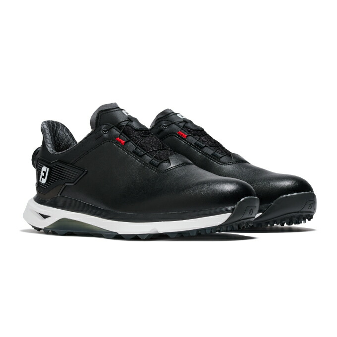 ブラック ゴルフシューズ レースアップ adidas アディダス 2024 MC87 BOA NJY49 スパイクレス ゴルフ