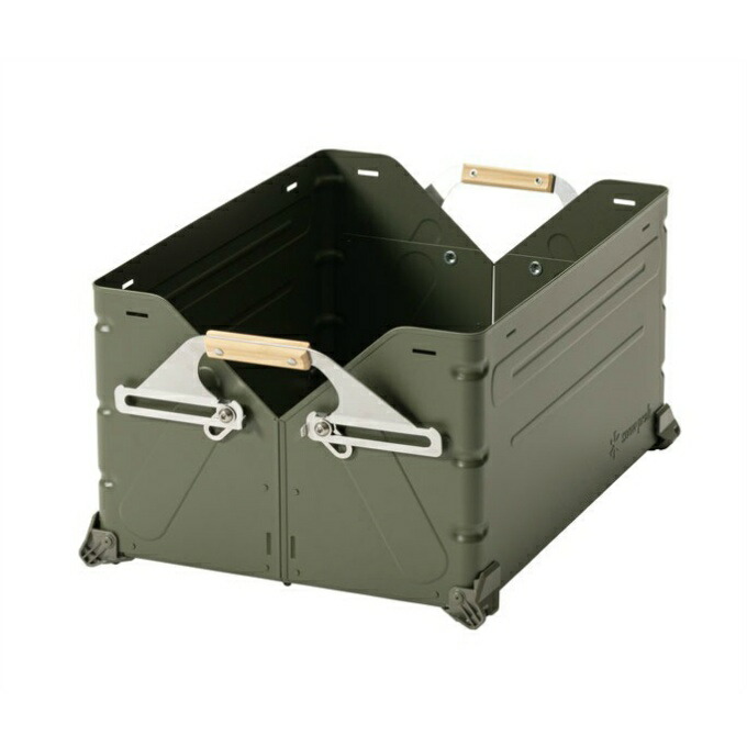 楽天市場】スノーピーク シェルフコンテナ 25 オリーブドラブ 雪峰祭