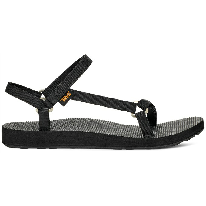 テバ TEVA ストラップサンダル レディース オリジナル ユニバーサルスリム 1150110-BLK 軽量 速乾性 抗菌 ファスナー 黒 ブラック