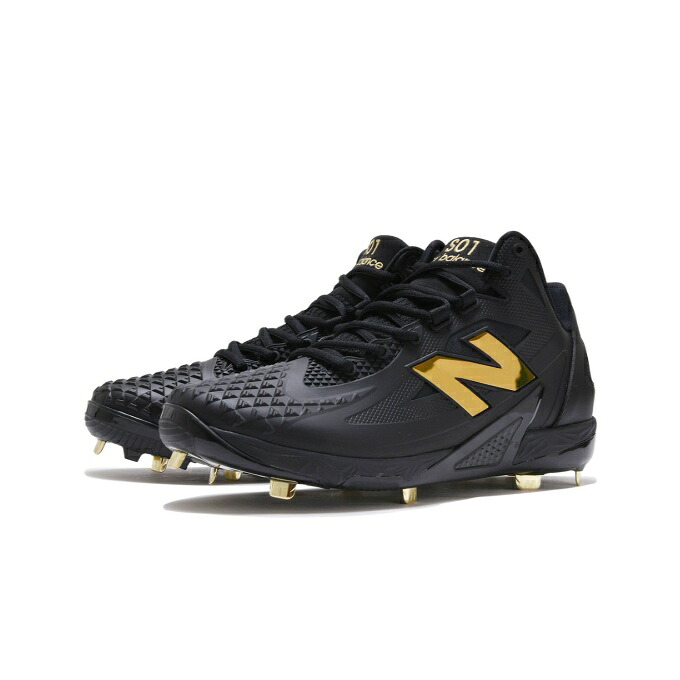 ■ ニューバランス(new balance) 野球 金歯スパイク MSHOV1 METAL MSHOBK1