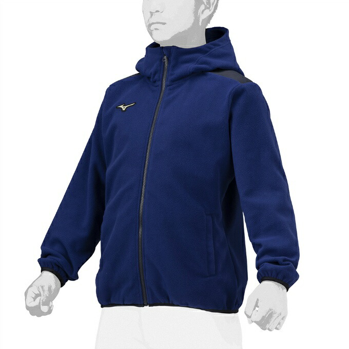 楽天市場】ミズノ 野球 フリース パーカー ジュニア フリースフーディ