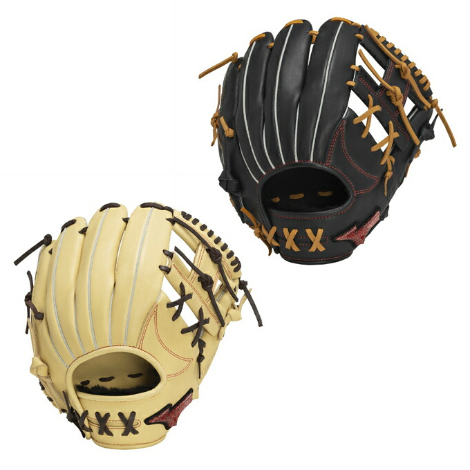 ミズノ ソフトボールグローブ 内野手 メンズ レディース ソフトボール用WILLDRIVE RED AXI 内野手向け 1AJGS31523 MIZUNO｜ヒマラヤ店
