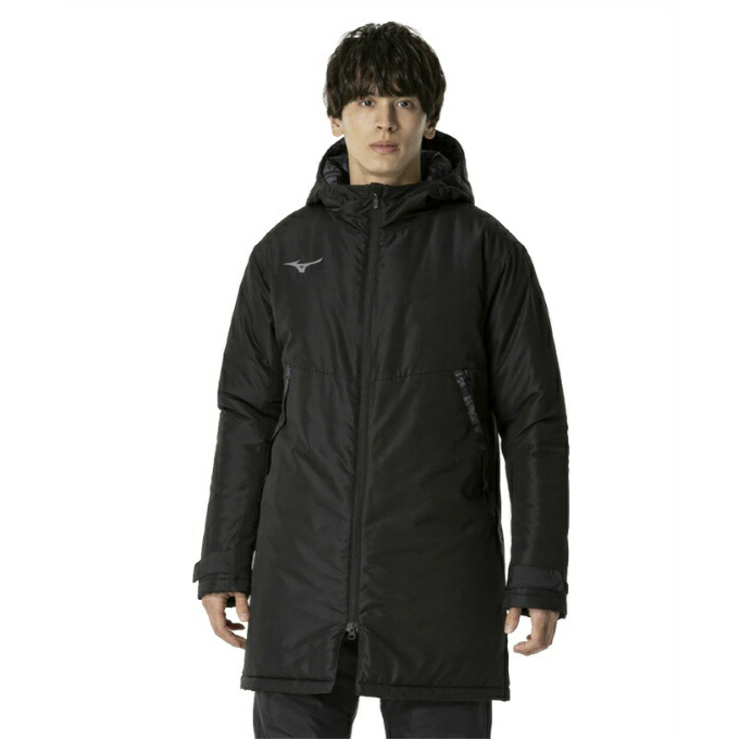 MIZUNO - 〇〇MIZUNO ミズノ スポーツウエア テックフィルコート フットサル＆サッカー サイズM P2ME6540 ブラック MIZUNO - 〇〇MIZUNO ミズノ スポーツウエア テックフィルコート