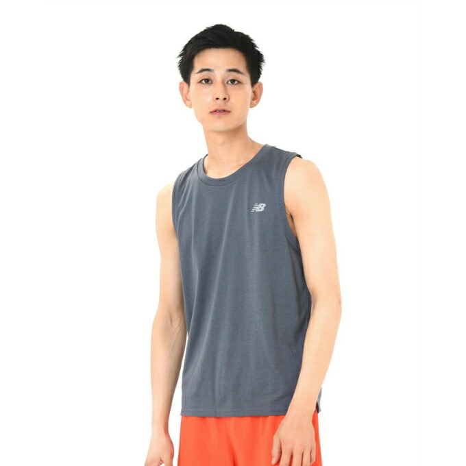 【楽天市場】ニューバランス ランニングウェア Tシャツ ノースリーブ メンズ Go To タンクトップ MT43200 GT new