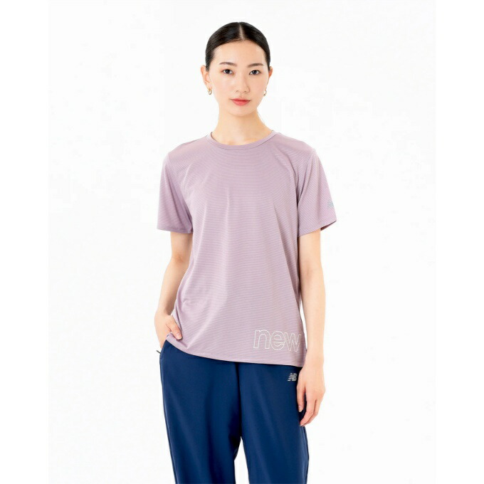 【楽天市場】ニューバランス ランニングウェア Tシャツ 半袖 レディース Seasonal グラフィックランショートスリーブTシャツ